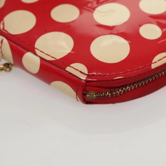 LOUIS VUITTON Vernis Dot Infinity Porte Monnaie Chapeau M91570 LV Auth BA1203 - Picture 7 of 16